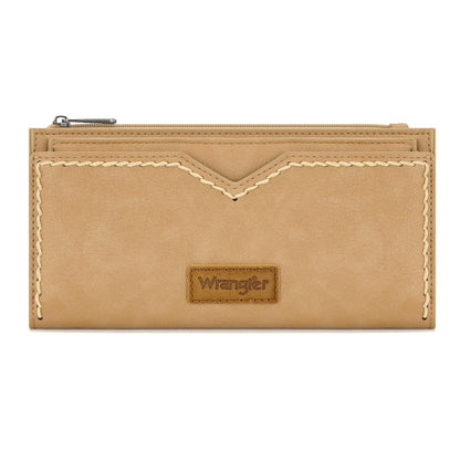 HOTMontana West Wrangler Women's Wallets Bifold RFID Blocking Wallets for Women Clutch Crdeit Card Holder with Zipper Coin Pockets
