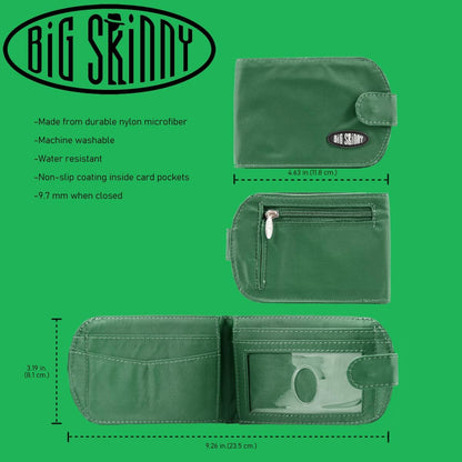 HOTBig Skinny Women's Taxicat Bi-Fold Slim Wallet, Holds Up to 25 Cards