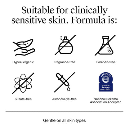 HOTNeutrogena Ultra Gentle Foaming Facial Cleanser, Fragrance Free Hydrating Face Wash for Sensitive Skin, Daily Non Over Drying Makeup Remover, Hypoallergenic, Soap & Dye Free, Non-Comedogenic, 16 Fl Oz