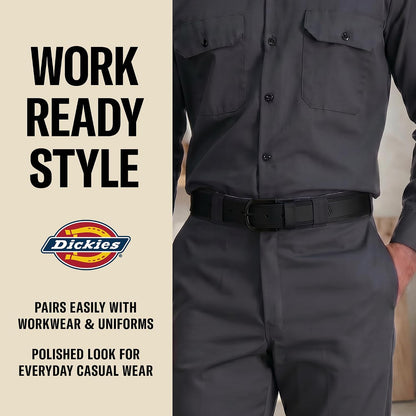 HOTDickies Men's Genuine Leather Work Casual Belt