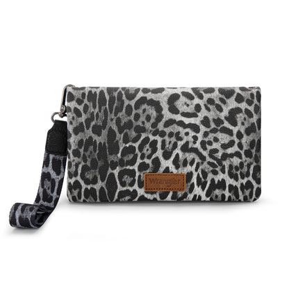 HOTWrangler Crossbody Wallet Small Purse Womens Wristlet Wallet RFID Blocking Bifold Clutch Credit Card Holder Purse