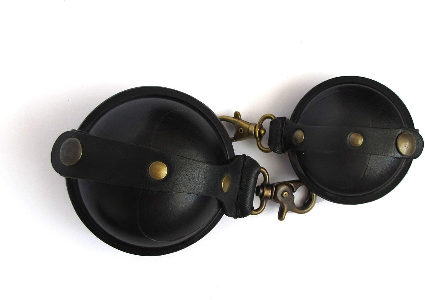 HOTBall Shape Black Leather Wallet Change Purse