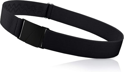 HOTONE-BELT No Show Invisible Elastic Belts for Women & Men 1.30" inch adjustable Non Slip Zero Bulk. Designed in USA.