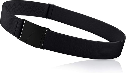HOTONE-BELT No Show Invisible Elastic Belts for Women & Men 1.30" inch adjustable Non Slip Zero Bulk. Designed in USA.