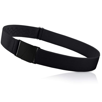 HOTONE-BELT No Show Invisible Elastic Belts for Women & Men 1.30" inch adjustable Non Slip Zero Bulk. Designed in USA.