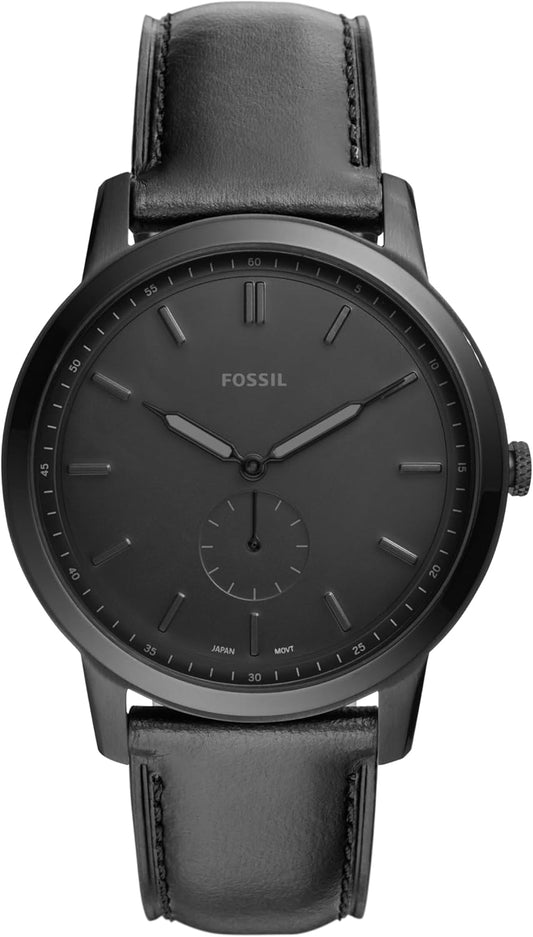 HOTFossil Men's Minimalist Quartz Stainless Steel Three-Hand Watch for Men