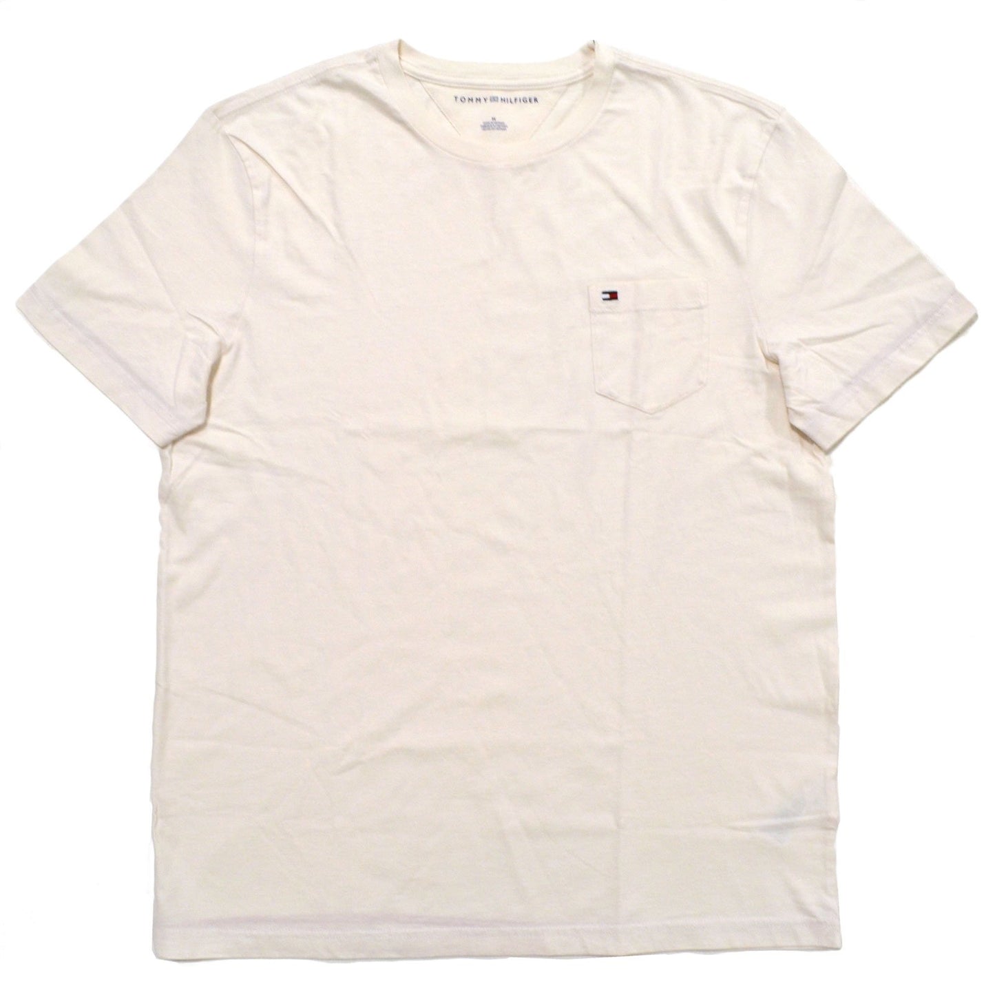 HOTTommy Hilfiger Men's Essential Short Sleeve Cotton Crewneck Pocket T-Shirt