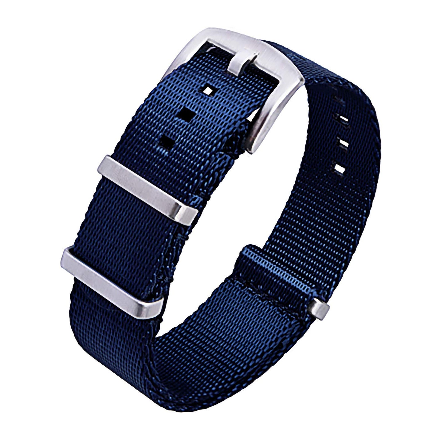 HOTRitche Military Ballistic Nylon Watch Strap with Heavy Buckle 18mm 20mm 22mm Premium Nylon Watch Bands for Men Women