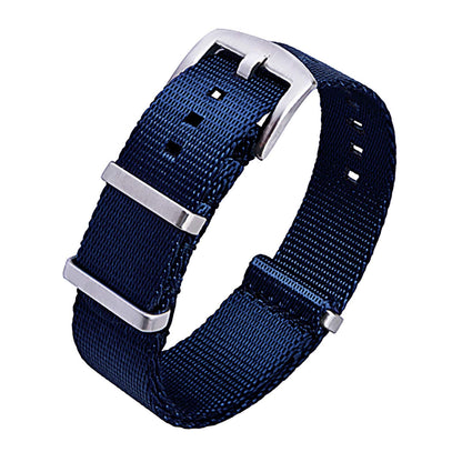 HOTRitche Military Ballistic Nylon Watch Strap with Heavy Buckle 18mm 20mm 22mm Premium Nylon Watch Bands for Men Women