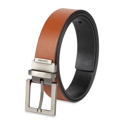 HOTCalvin Klein Men’s Reversible Leather Belt - 2‑in‑1 Versatile Modern Style