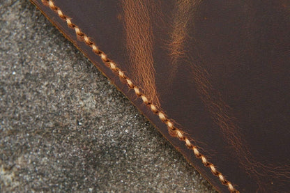 HOTDistressed vintage brown leather wallet case for iPhone 17 16 15 14 13 Pro Max/real leather Wallet Case Compatible with iPhone 17 16 15 14 Plus -IP005W
