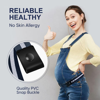 HOTTOURZOO Belts for Women/Men Buckle Free Elastic Belt Invisible No Buckle Stretch Waist Belt For Jean Pants,Dresses,No Bulge