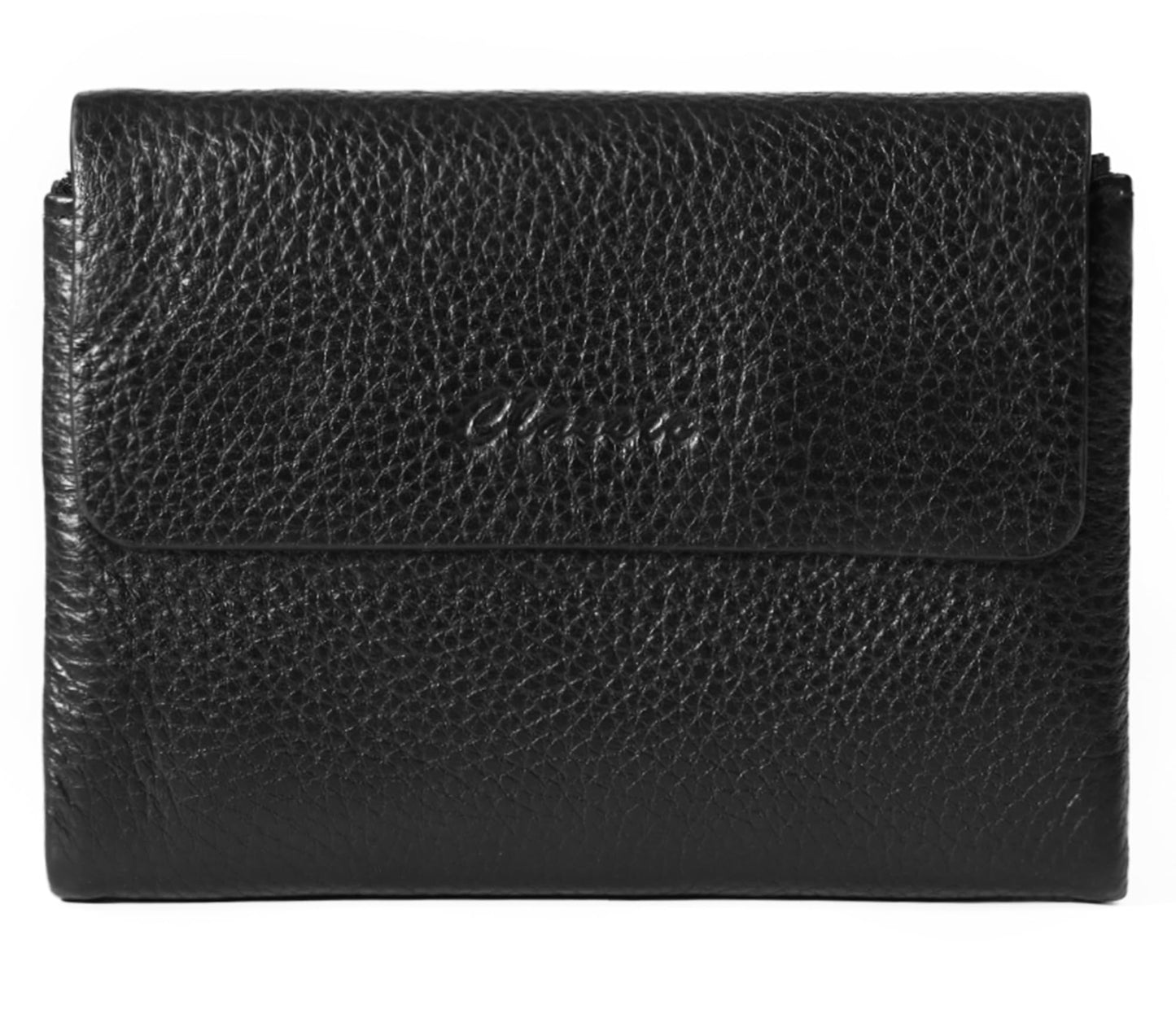 HOTBifold Wallet for Women Genuine Leather, [Large Capacity] [Magnetic Closure] Female Ladies Wallet Card Holder with ID Window, Zipper Coin Pockets (Burgundy)