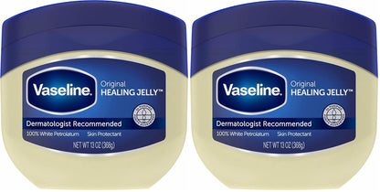 HOTVaseline Petroleum Jelly Original 3 Count Provides Dry Skin Relief And Protects Minor Cuts Dermatologist Recommended And Locks In Moisture 13oz