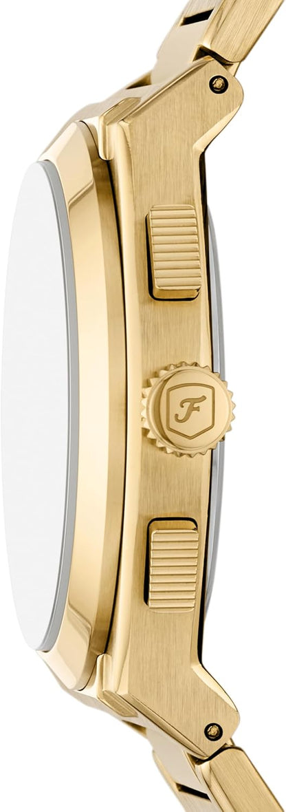 HOTFossil Men's Everett Quartz Stainless Steel Watch, Three-Hand Watch for Men