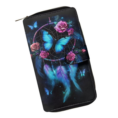 HOTCOEQINE Animal Wallet, Cute Chicken Long Leather Money Bag, Handbag With Zipper for Coin Phone, Travel Handbag for Party
