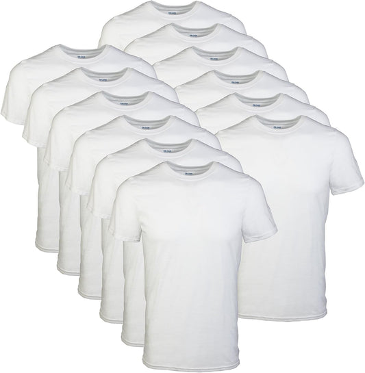 HOTGildan Men's Crew T-Shirts, Multipack, Style G1100
