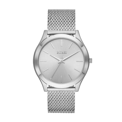 HOTBUREI Men's Wrist Watch, Analog Stainless Steel Dress Waterproof Quartz Watch for Men with Japanese Movement,Refined Gifts for Men, Boyfriend, Husband, Dad