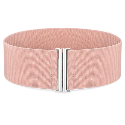 HOTSANSTHS Women Wide Elastic Belts for Dresses Corset Waist Belts Ladies Cinch Belts Thick Stretchy Waistband