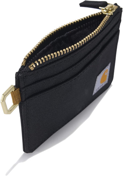 HOTCarhartt Women's Nylon Duck Zippered Card Keeper Wallet