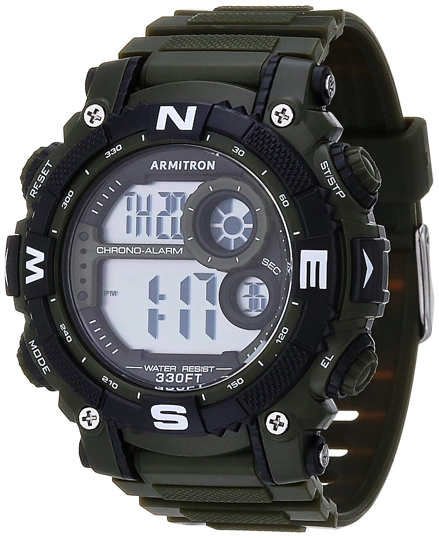 HOTArmitron Sport Men's Digital Chronograph Resin Strap Watch, 40/8284