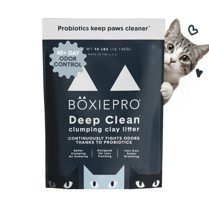 HOTBoxiePro Bot Probiotic Cat Litter Automatic Box 40+ Day Odor Control 16 lb