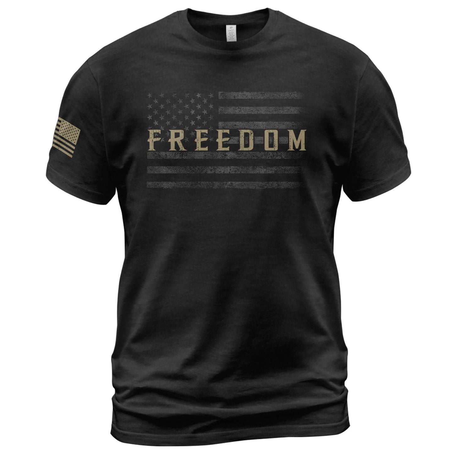 HOTAmerican Freedom Shirts for Men, Patriotic Shirts for Men | Patriotic shirt featuring freedom-themed graphics and American flag-inspired details with a bold heritage design