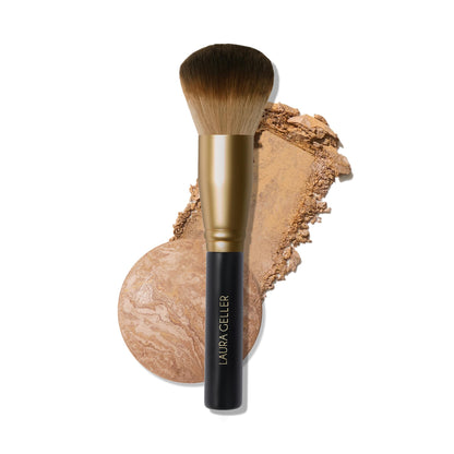 HOTLAURA GELLER NEW YORK Cosmetic Professional Makeup Brushes - Cruelty-Free 02 Retractable Angled Kabuki Brush