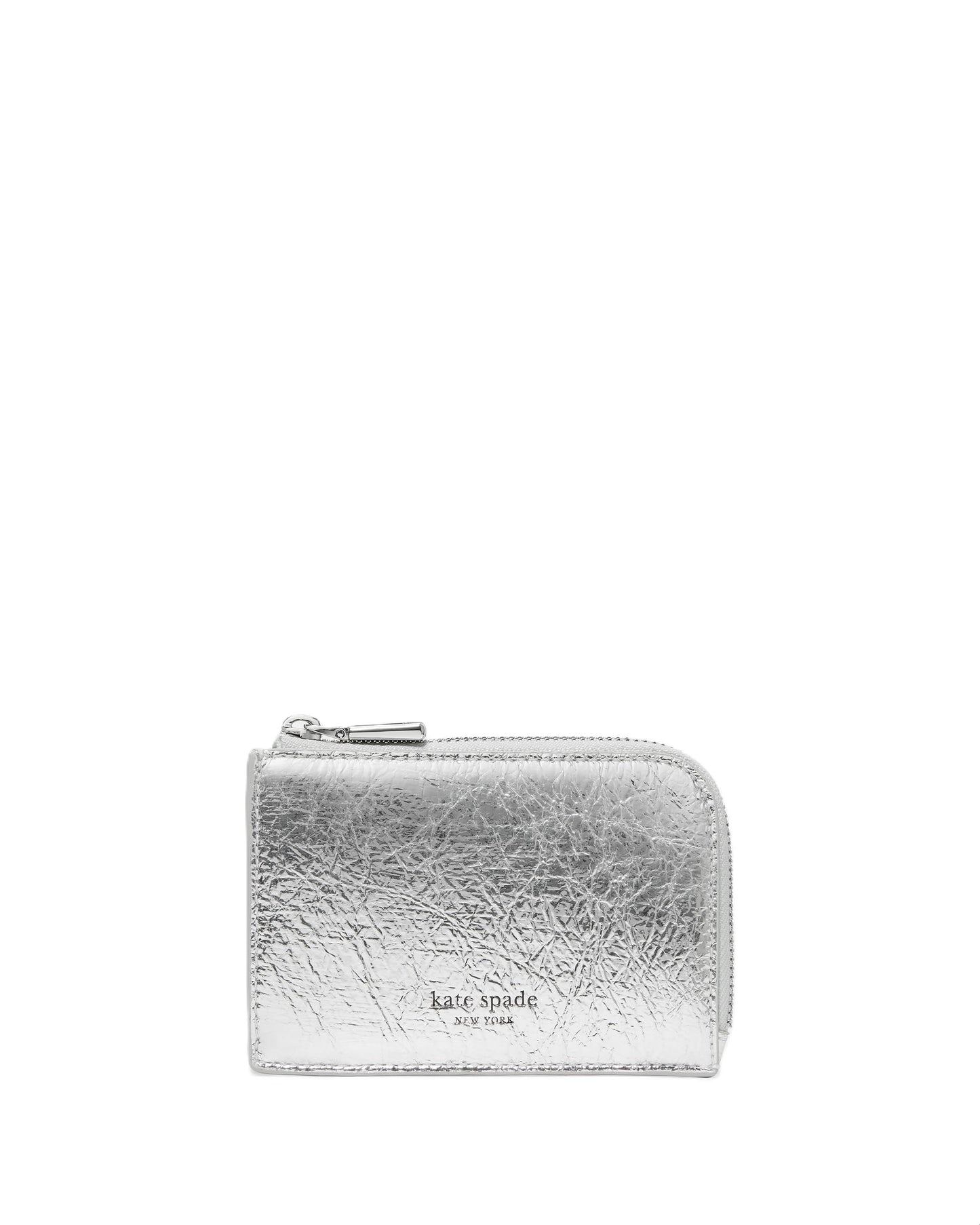 HOTkate spade new york Mini Zip Card Case Pebbled Leather Mini Zip Card Case