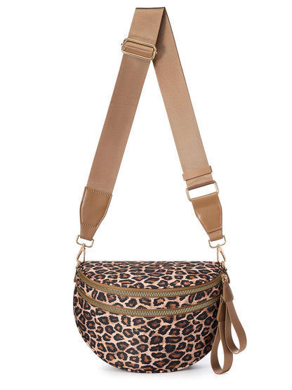 HOTBlack and White Checkered Crossbody Bag Bum Bag for Women,Spacious Checkered Purse Fanny Packs Belt Bag