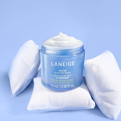 HOTWater Sleeping Mask: Hydrating Korean Overnight Face Mask with Hyaluronic Acid Blend & Niacinamide, for Deep Hydration, Glowing Skin & Barrier Support | Korean Skin Care