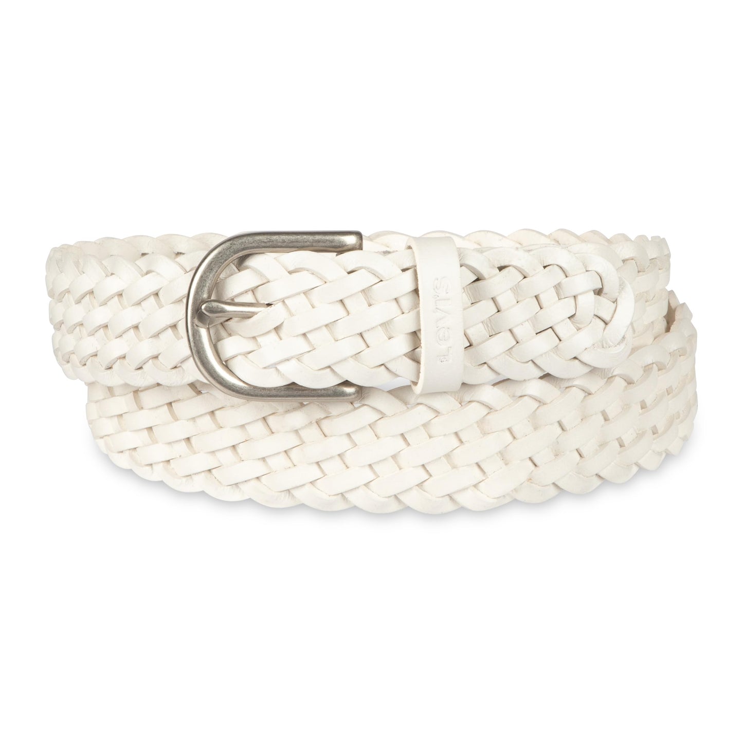 HOTLevi's Women's Fully Adjustable Casual Leather Braided Belt for Jeans and Dresses