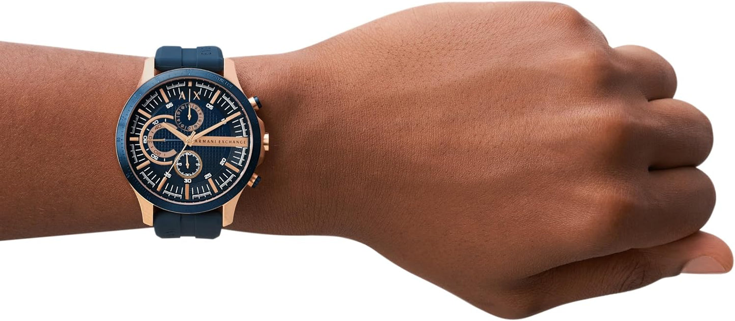 HOTA|X Armani Exchange Chronograph Men's Watch, Stainless Steel Watches for Men