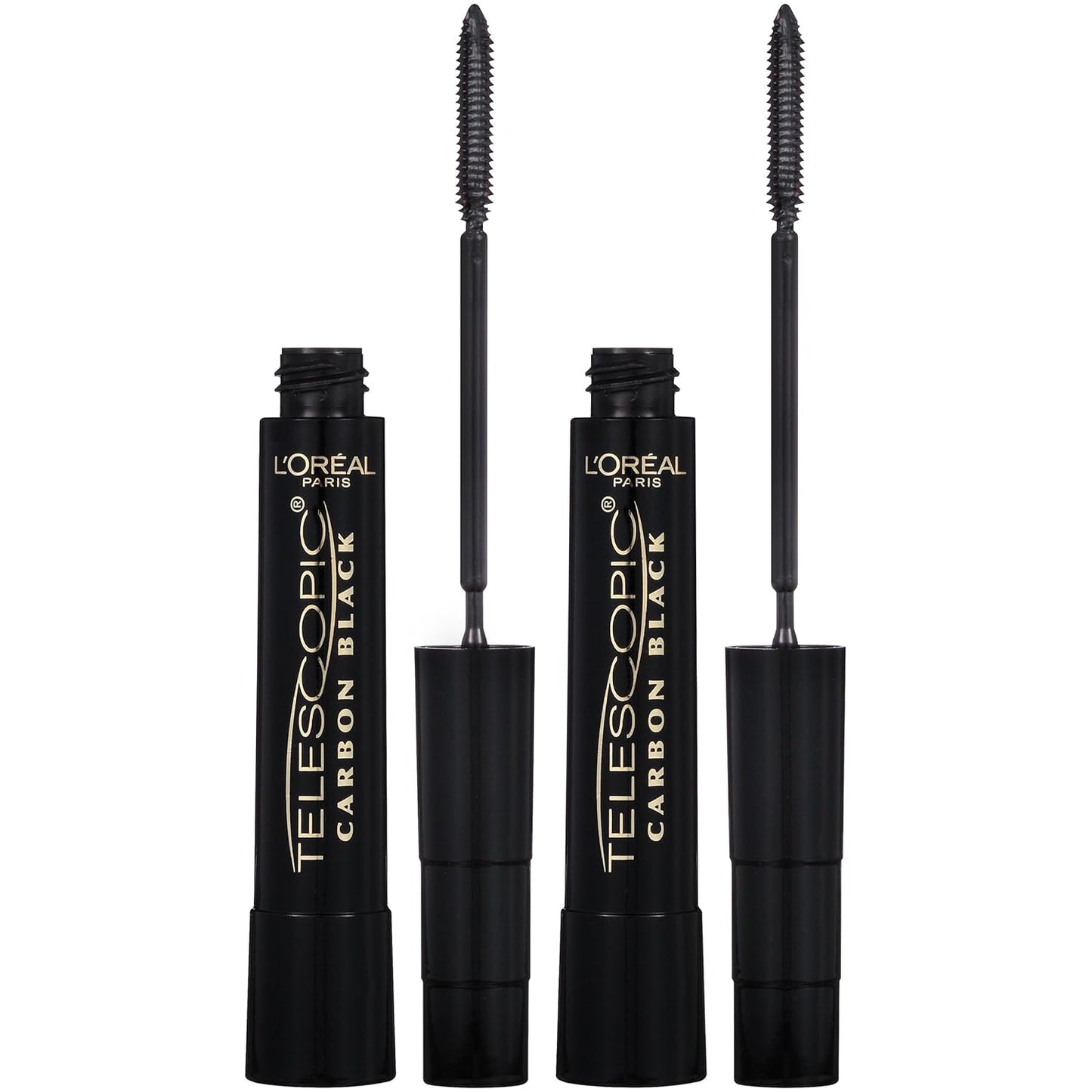 HOTL’Oreal Paris Makeup Original Telescopic Mascara, Separating Mascara Volume and Length Formula, Washable, Black Brown, 0.27 Fl Oz., 1 Count