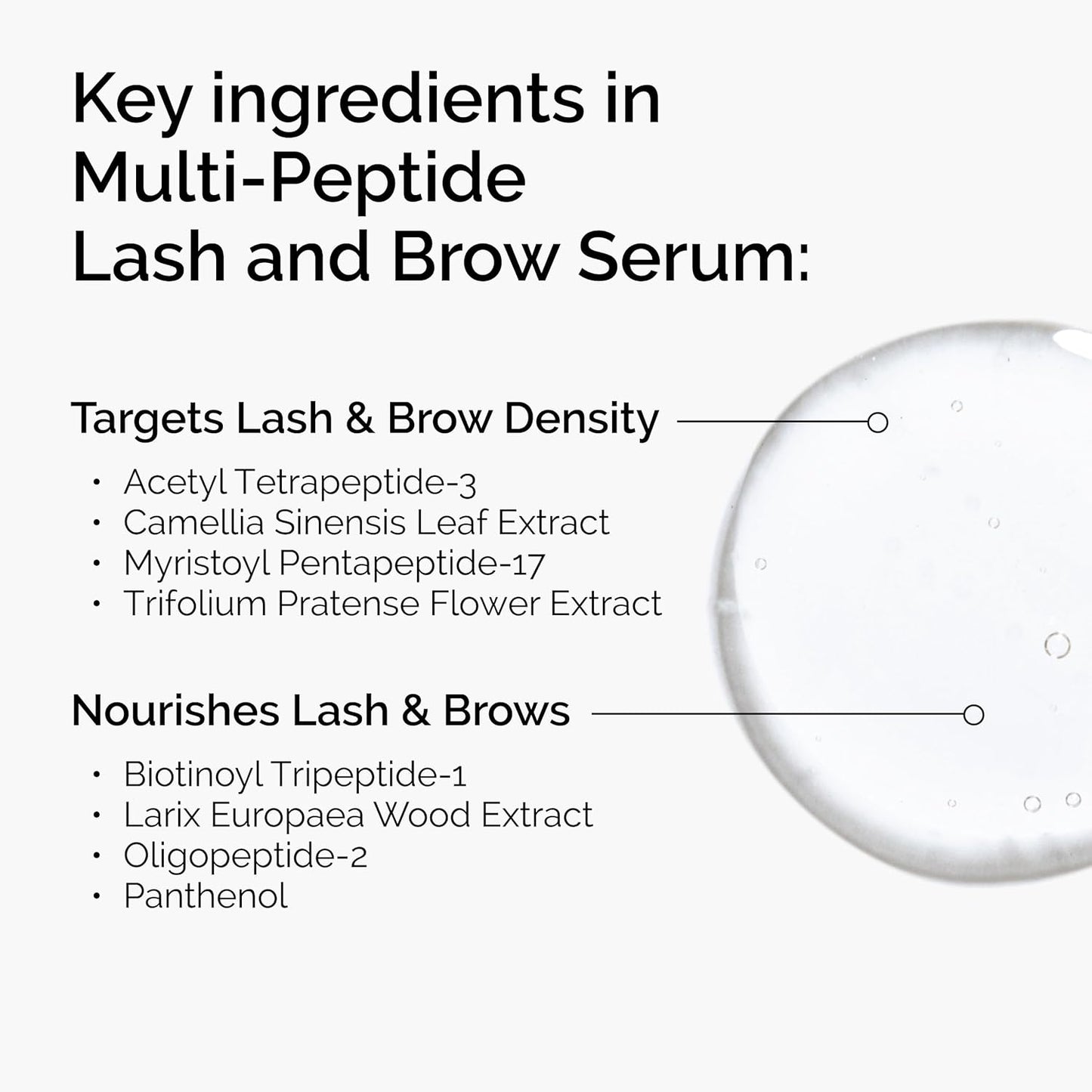 HOTThe Ordinary Multi-Peptide Lash and Brow Serum, Peptide-Powered Formula for Thicker, Fuller Looking Lashes & Brows