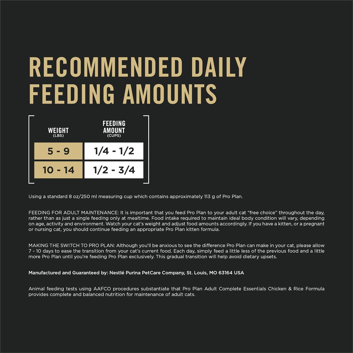 HOTPurina Pro Plan High Protein Cat Food With Probiotics for Cats, Chicken and Rice Formula - 7 lb. Bag