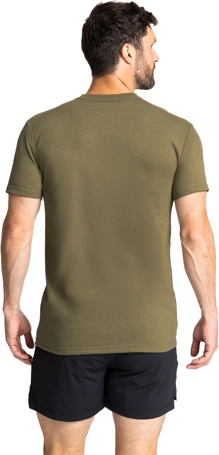 HOTSoffe Men's 3 Pack - USA Poly/Cotton Military Tee