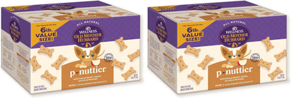 HOTWellness Old Mother Hubbard Classic P-Nuttier Dog Biscuits, Natural Training Treats, Peanut Butter Flavor, Mini Size, 6 lb Box