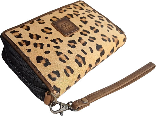 HOTLeopard Purses for teen wristlet wallets for women clutch organizers | - RFID Blocking 30 Credit Cards Phone and Checkbook Holder - Carry in your travel bag, tote -