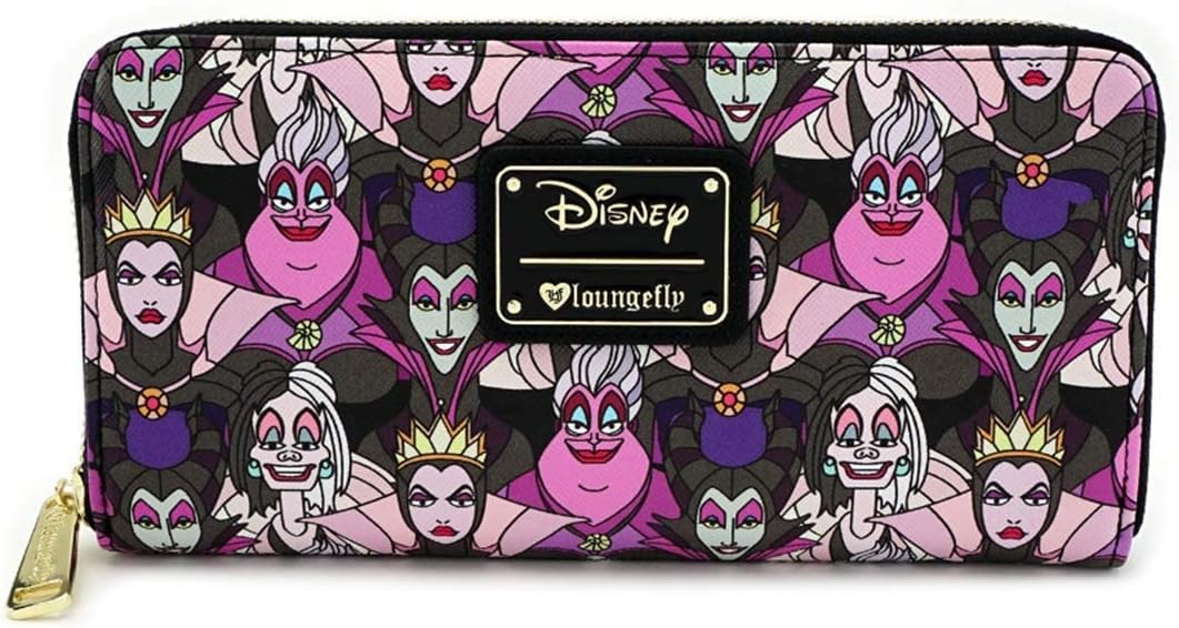 HOTLoungefly x Disney Villains Print Wallet