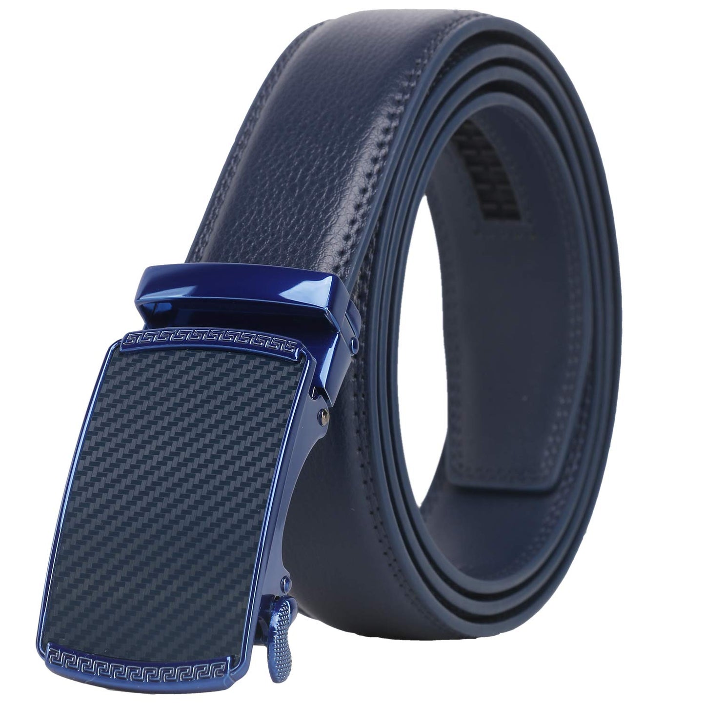 HOTLavemi Men's Real Leather Ratchet Dress Casual Belt, Cut to Exact Fit,Elegant Gift Box