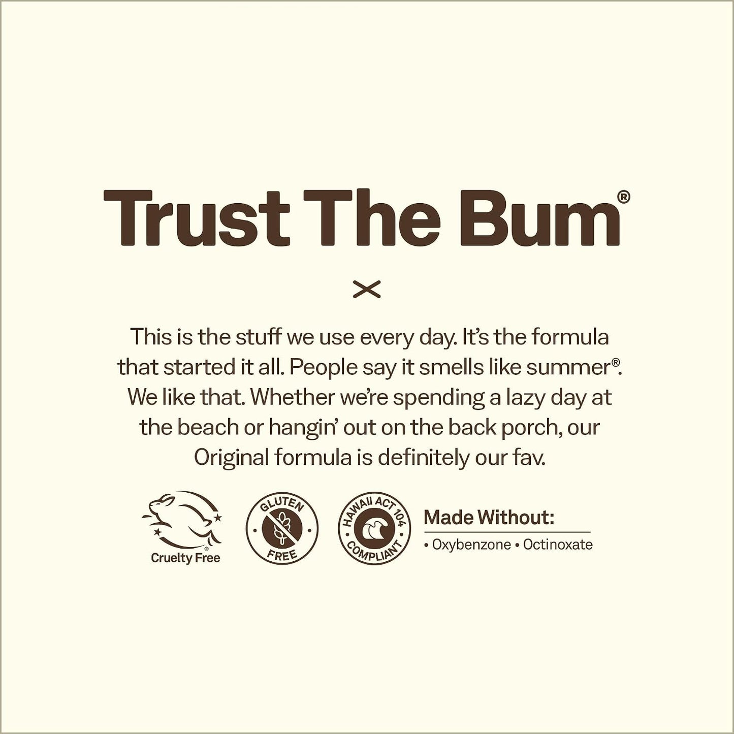 HOTSun Bum Original SPF 30 Sunscreen Body Spray - Broad Spectrum Moisturizing Sunscreen with Vitamin E - Hawaii 104 Act Compliant (Made without Octinoxate & Oxybenzone) - 6 oz