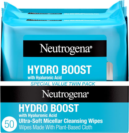 HOTNeutrogena Hydro Boost Hydrating Gel Cleanser, Daily Face Wash for Sensitive Skin, Gentle Foaming Facial Cleanser, Noncomedogenic, Alcohol- and Fragrance-Free Hyaluronic Acid, 7.8 fl oz