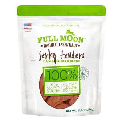 HOTFull Moon All Natural Essentials Beef Jerky Tenders Free Range Human Grade 24 oz