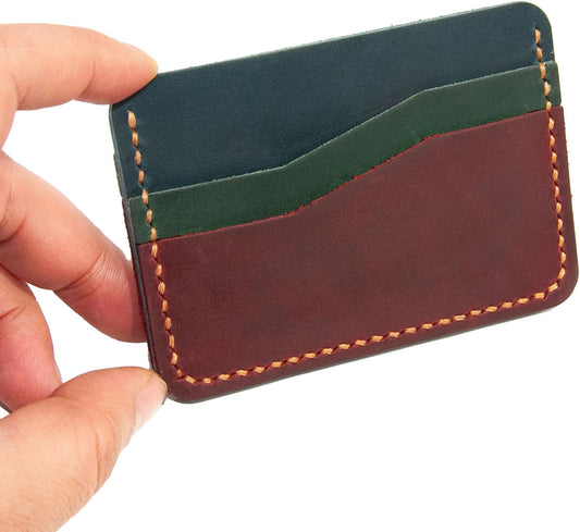 HOTPersonalised leather card holder,Leather Card Holder, Minimalist Card Holder Wallet, Credit Card Holder, Slim Card Holder Gift, Credit Card Holder, Small Leather Card Wallet