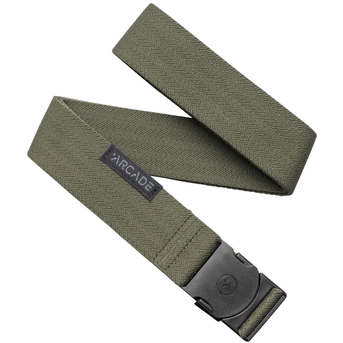 HOTArcade The Original Unisex Adventure Belt, Heavy Duty Elastic Webbing, Non-Metal Travel Friendly Buckle
