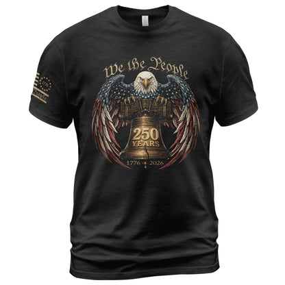 HOT1776-2026 Anniversary USA Shirt, Patriotic Graphic Men Shirt | Patriotic graphic tee featuring anniversary-inspired artwork, heritage details, suitable for holidays, events, casual wear