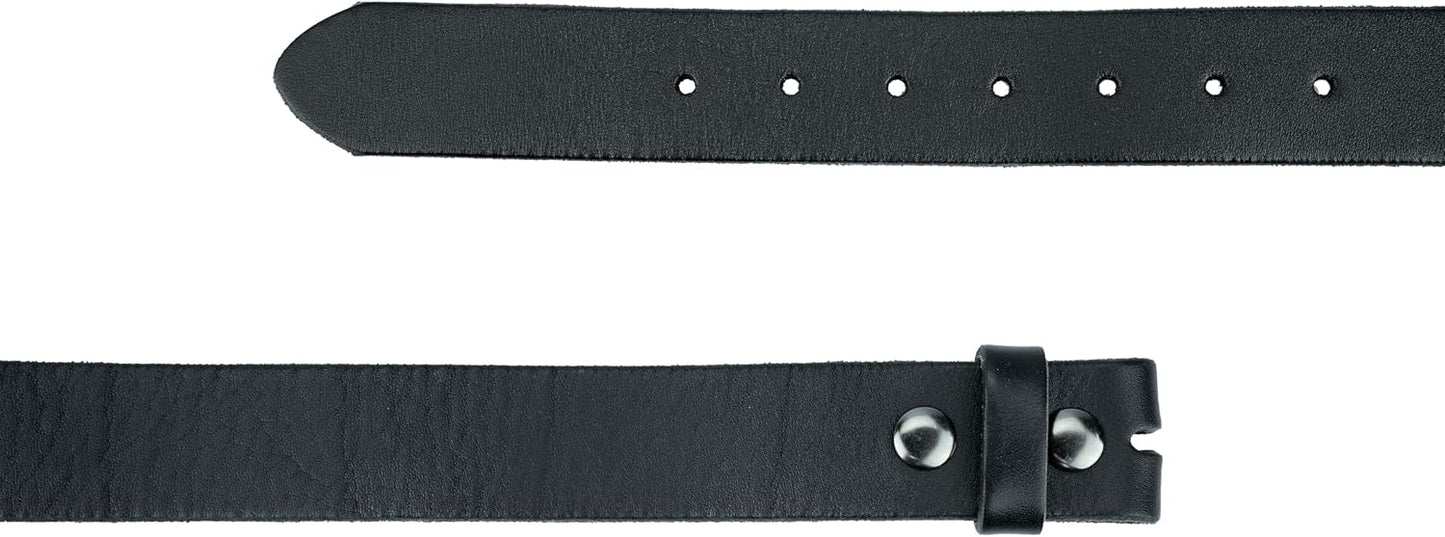 HOTGelante Genuine Full Grain Leather Belt Strap without Belt Buckle