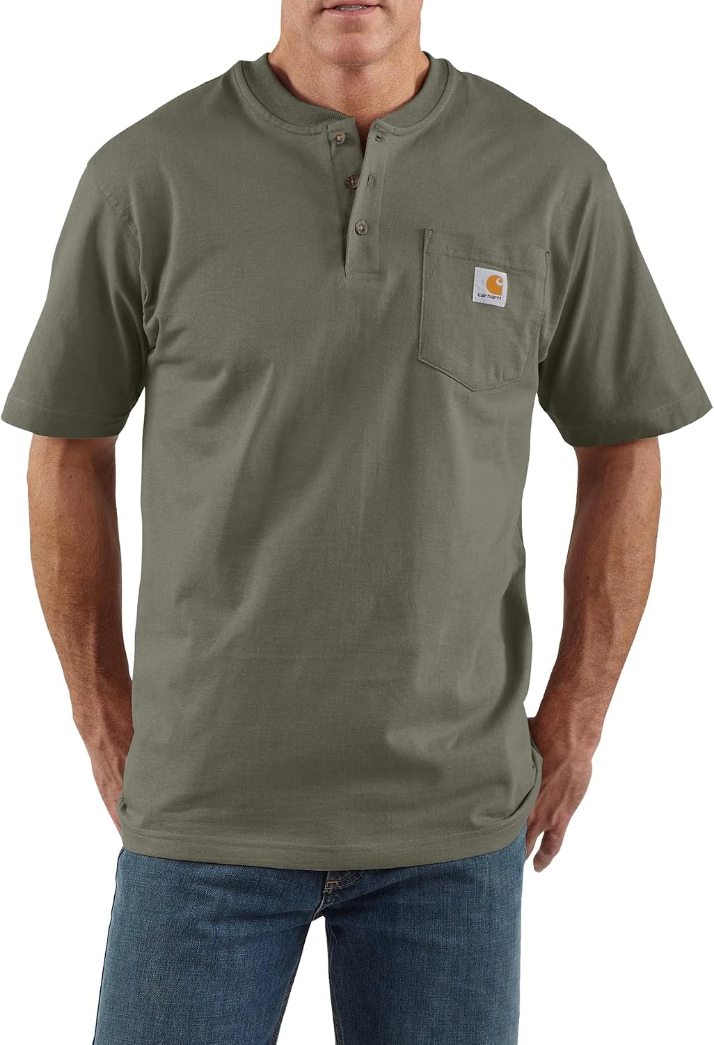 HOTCarhartt Men's Dearborn Loose Henley T-Shirt