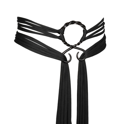 HOTL'VOW Viking Troll Cross Rope Belt Norse Witch Rope Belt Renaissance Pagan Medieval Accessory